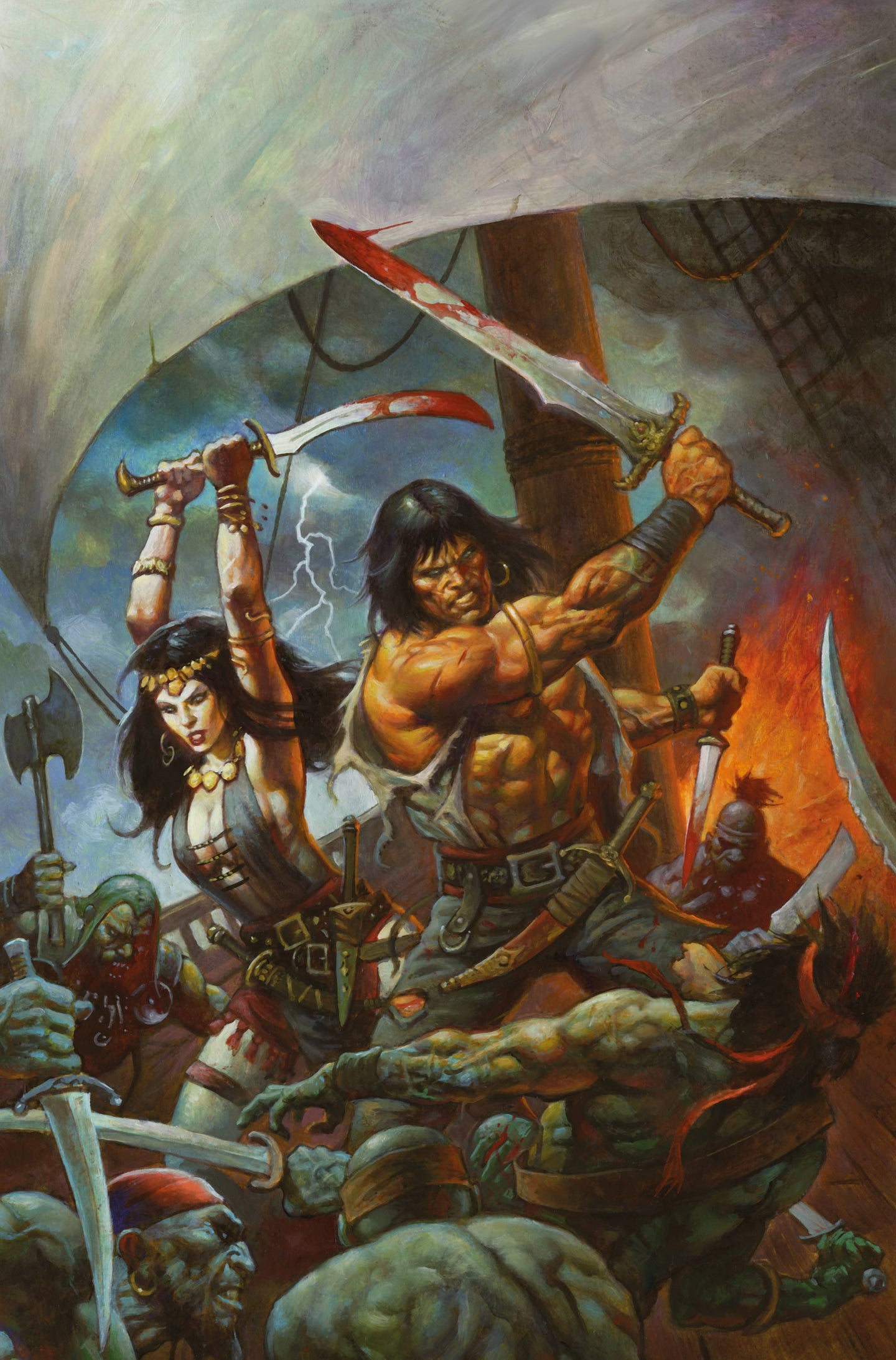 Conan the Barbarian #5 Alex Horley Virgin Variant (2024)