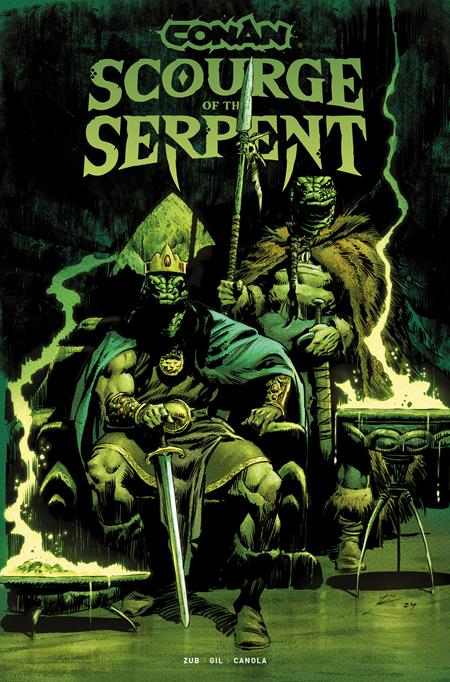 Conan the Barbarian: Scourge of the Serpent #1 (of 4) Roberto de la Torre Glow in the Dark Variant (2025)