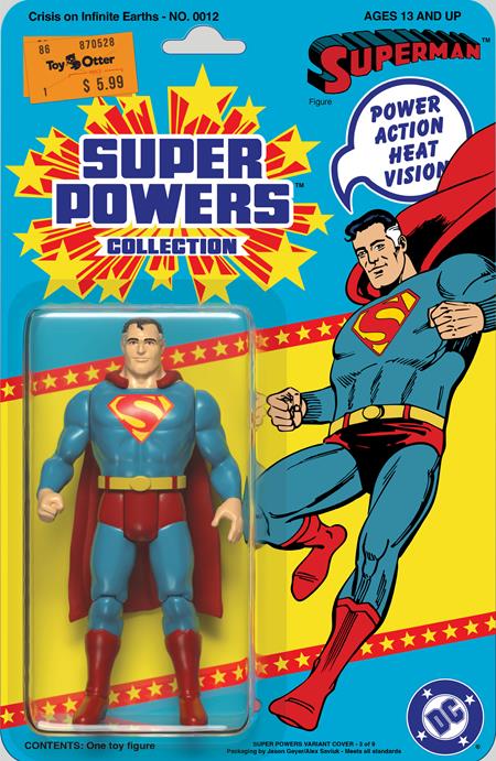 Crisis on Infinite Earths #12 Facsimile Action Figure Variant (2025)