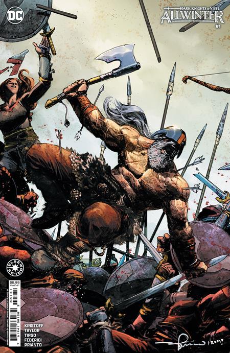 Dark Knights of Steel: Allwinter #1 (of 6) Gerardo Zaffino Card Stock Variant (2024)