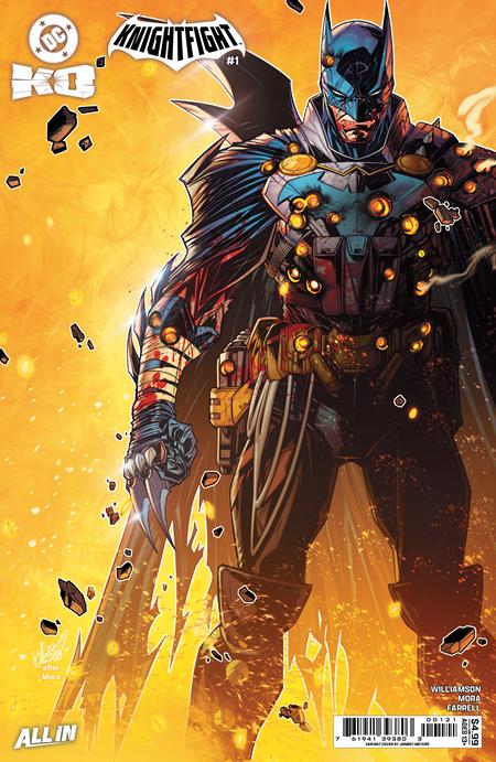 DC K.O. Knight Fight #1 (of 4) Jonboy Meyers Card Stock Variant (2025)