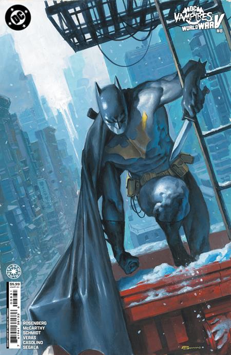DC vs Vampires: World War V #8 (of 12) Fabrizio De Tommaso Card Stock Variant (2025)