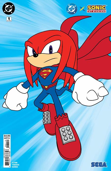 DC x Sonic the Hedgehog #1 (of 5) 4th Print (2025)
