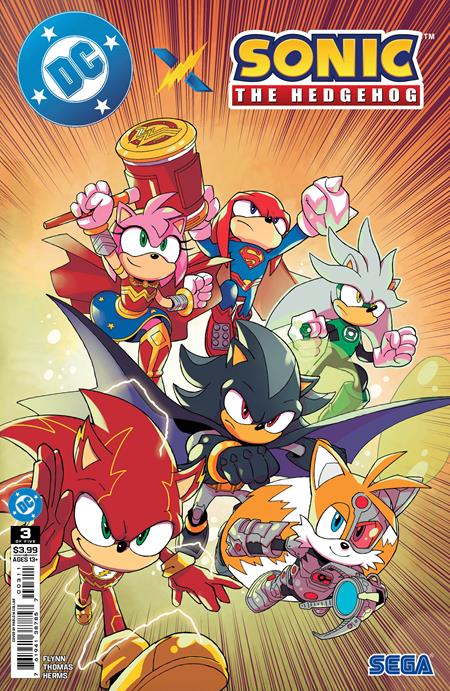 DC x Sonic the Hedgehog #3 (of 5) (2025)