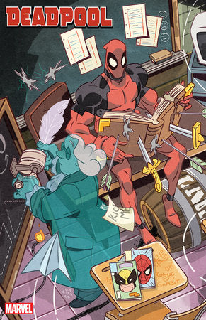 Deadpool #1 Sean Galloway Saturday Morning Connecting Variant (2024)