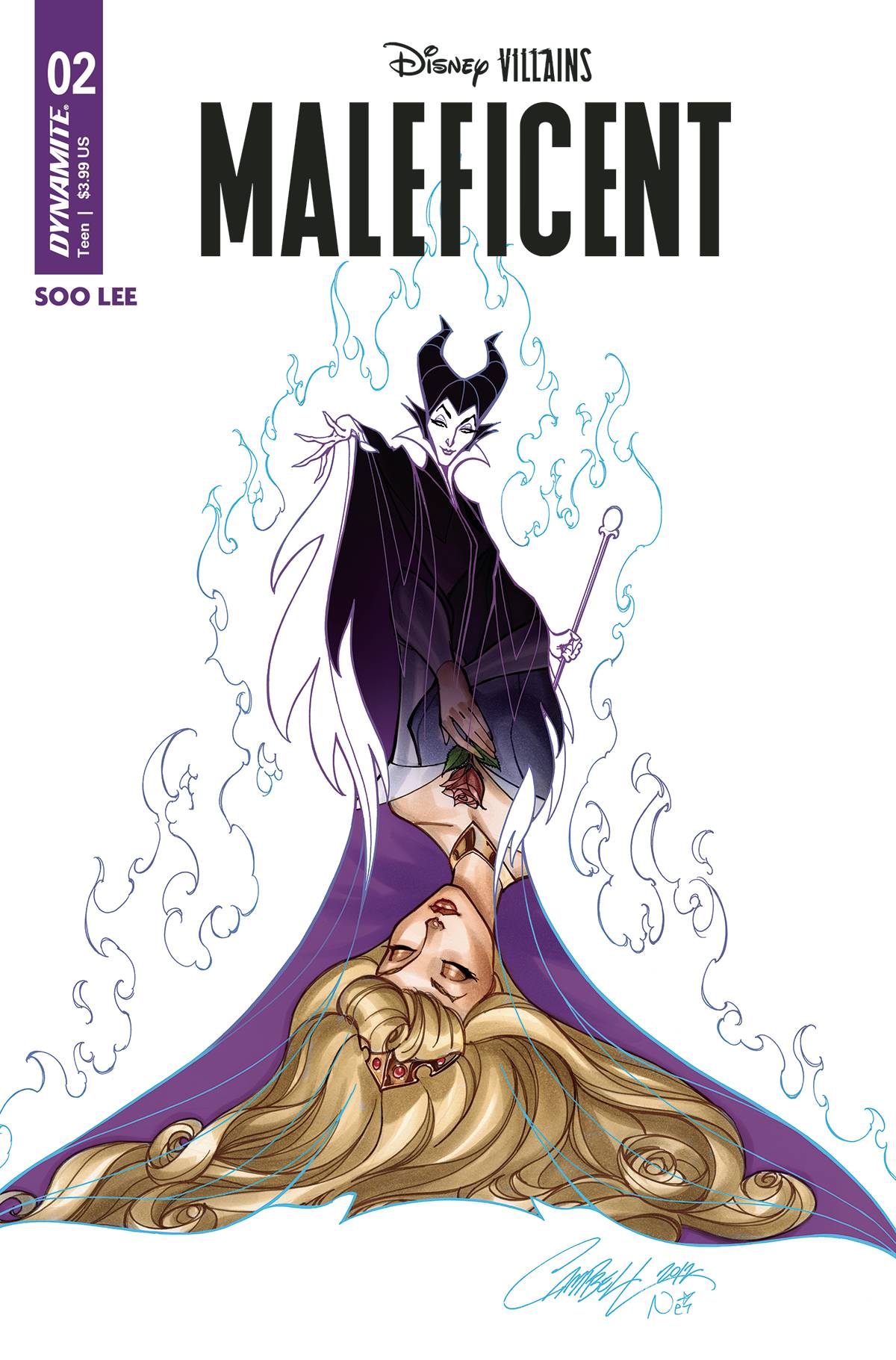 Disney Villains: Maleficent #2 CVR O J Scott Campbell Variant