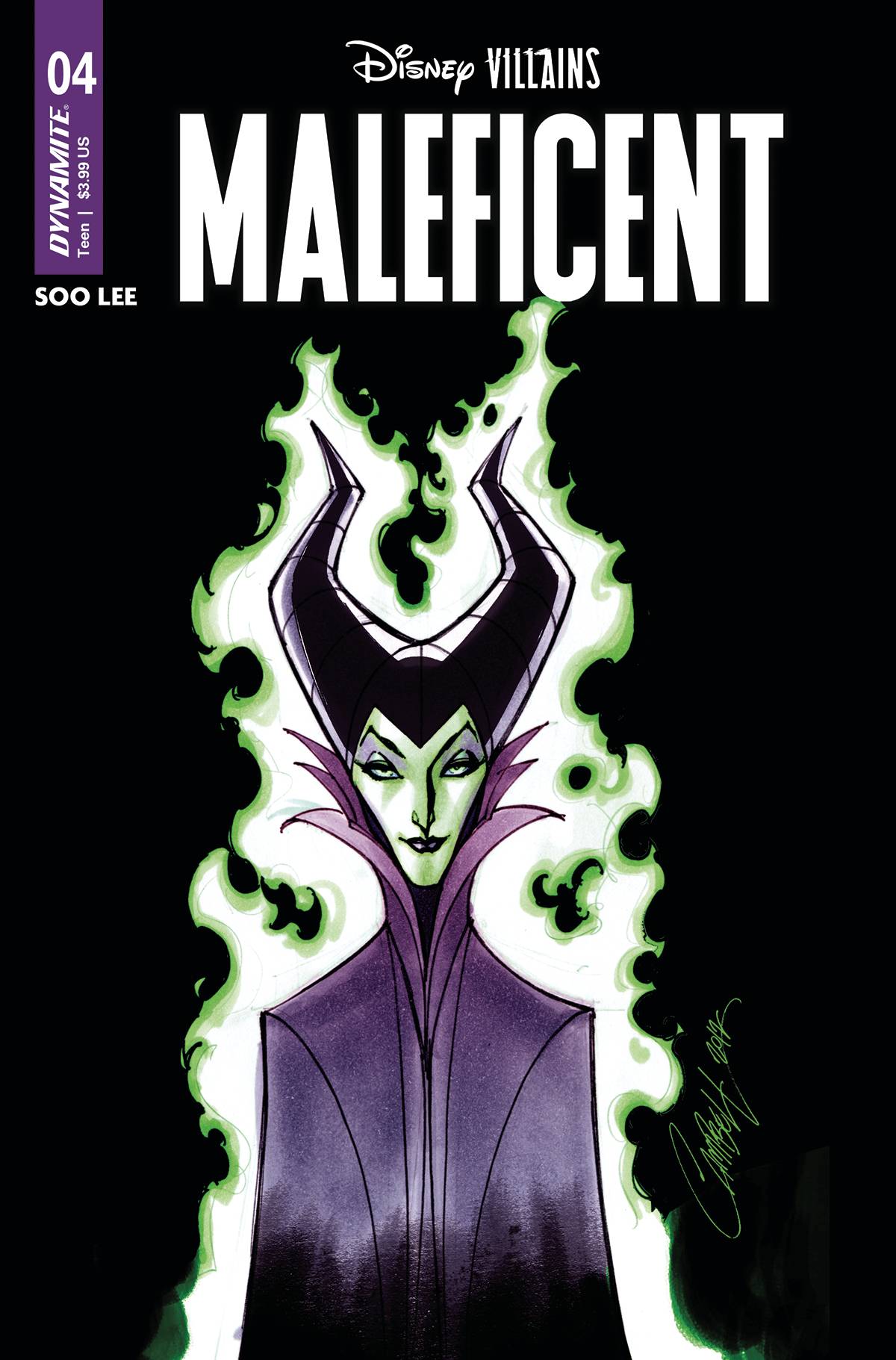 Disney Villains: Maleficent #4 CVR O J Scott Campbell Variant