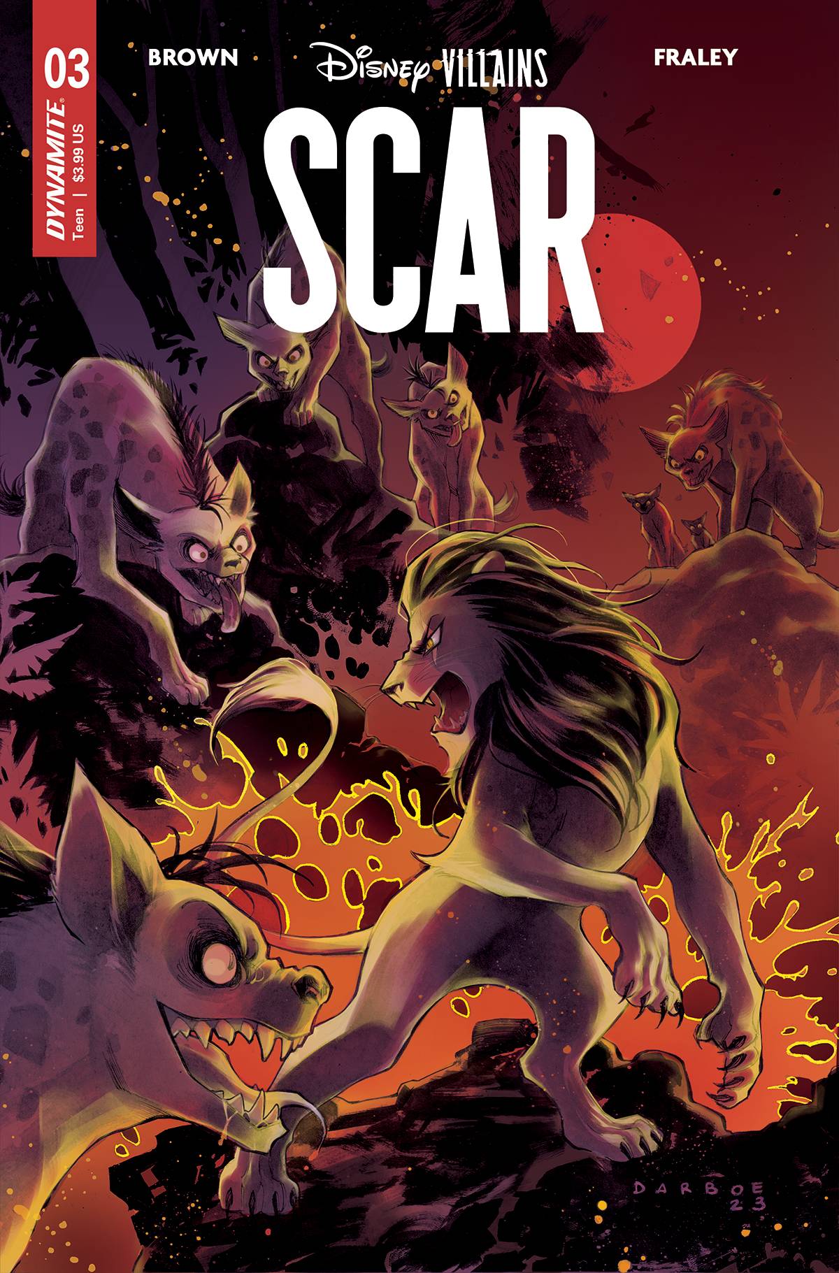 Disney Villains: Scar #3 CVR A (2023)
