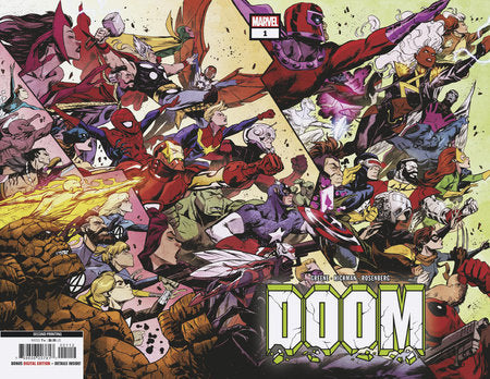 Doom #1 2nd Print Sanford Green Wraparound Variant (2024)