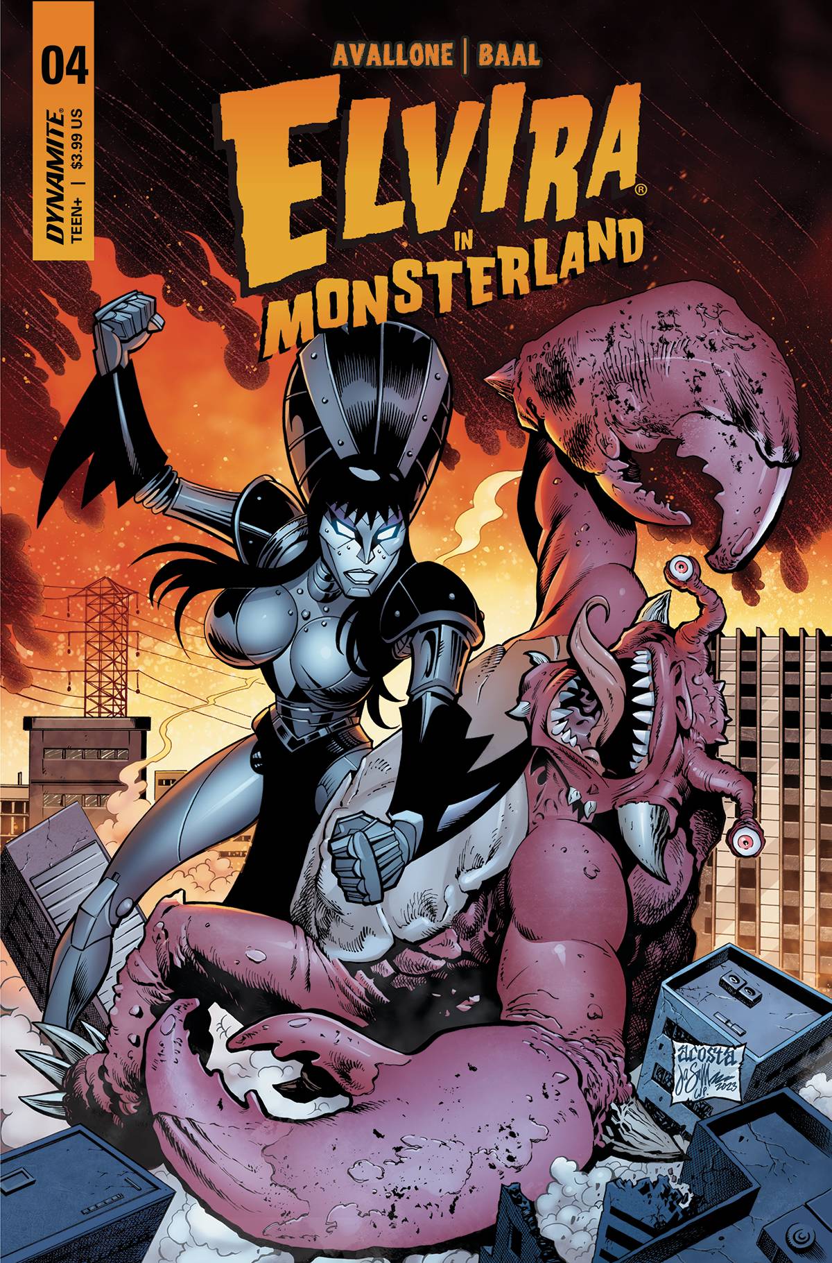 Elvira in Monsterland #4 CVR A (2023)