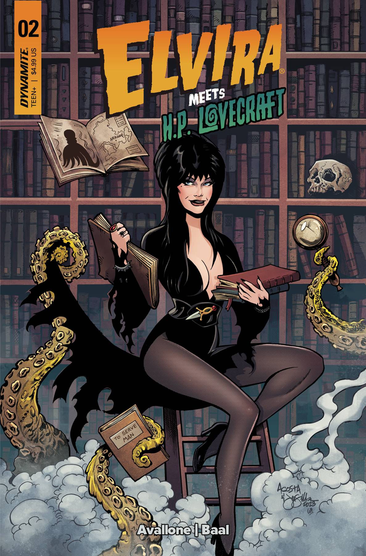 Elvira Meets H.P. Lovecraft #2 CVR A (2024)