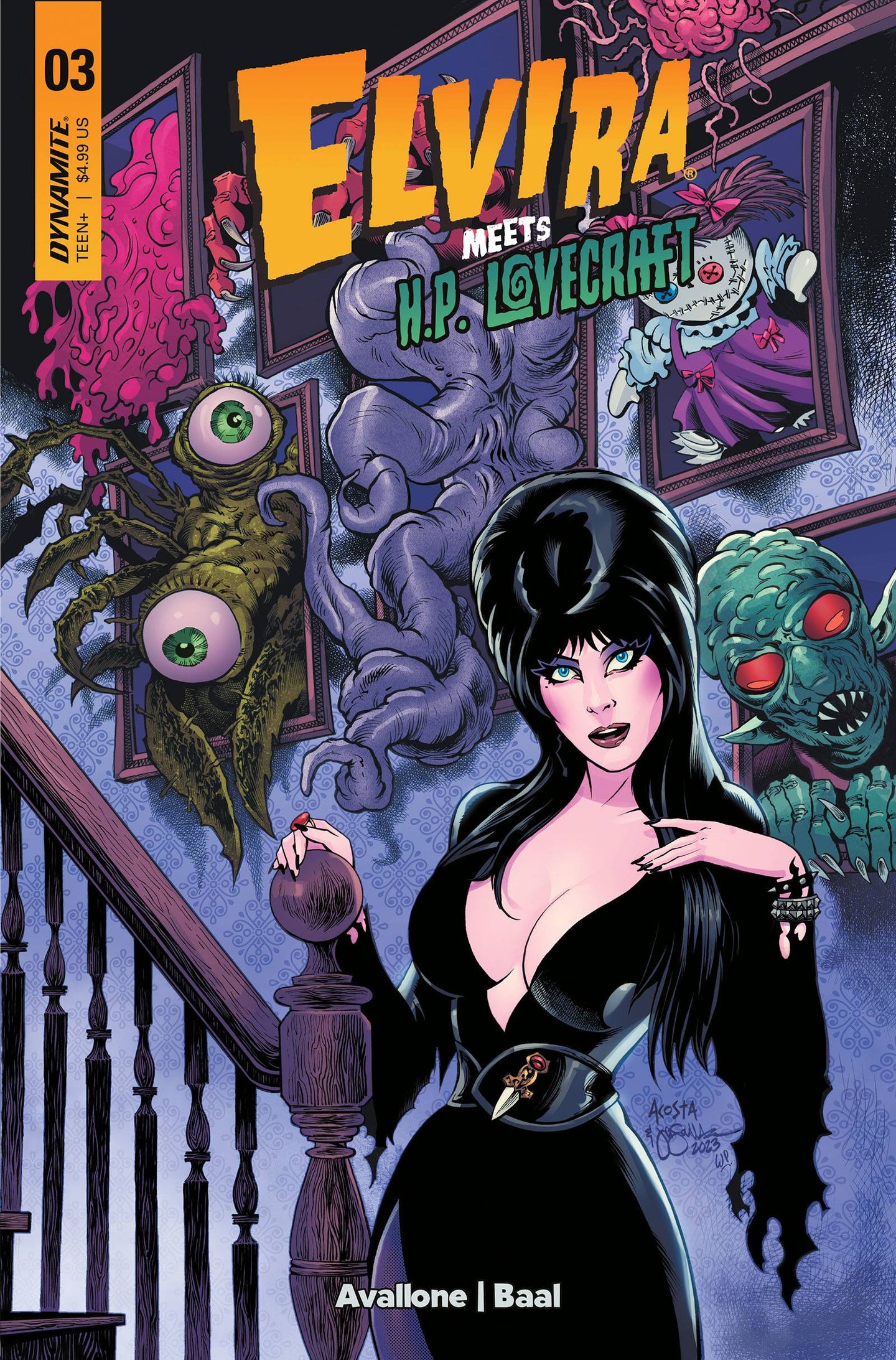 Elvira Meets H.P. Lovecraft #4 CVR A (2024)