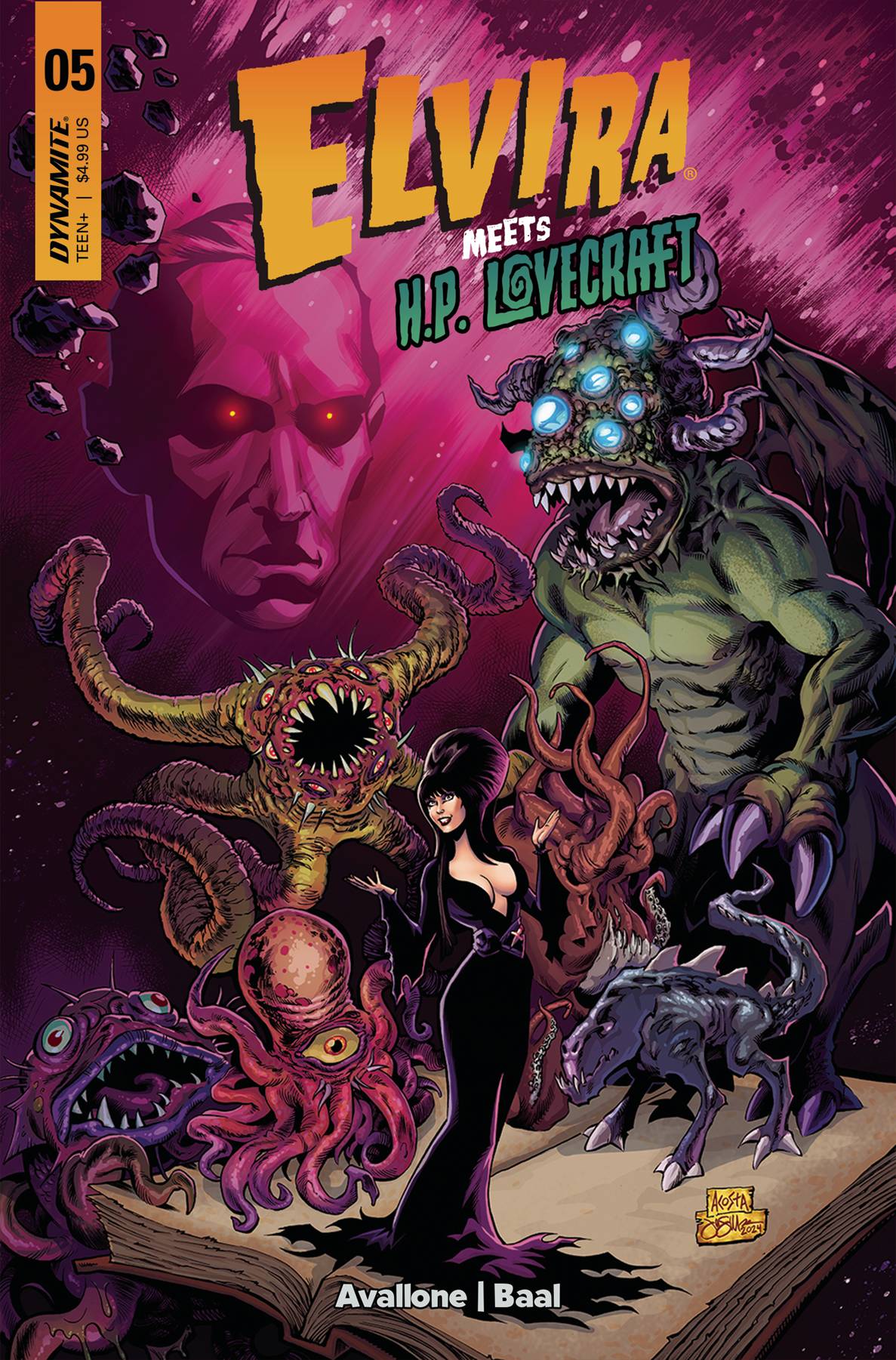 Elvira Meets H.P. Lovecraft #5 CVR A (2024)