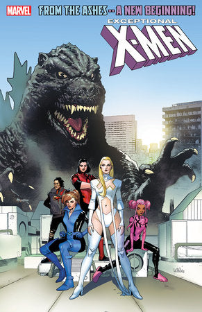 Exceptional X-Men #1 Leinil Yu Godzilla Variant (2024)
