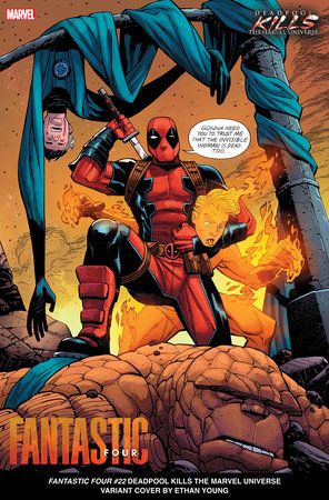 Fantastic Four #22 Deadpool Kills the Marvel Universe Variant (2024)