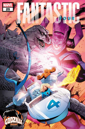 Fantastic Four #25 Greg Land Godzilla Variant (2024)