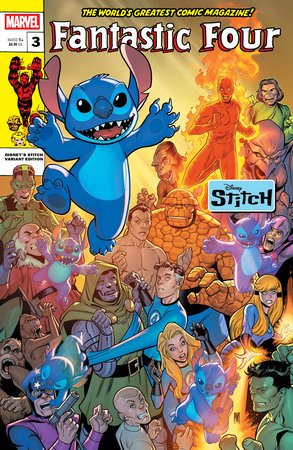 Fantastic Four #3 Paco Medina Disney's Stitch Variant (2025)