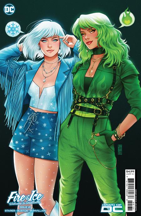 Fire and Ice: Welcome to Smallville #1 (of 6) Jen Bartel Card Stock Variant (2023)