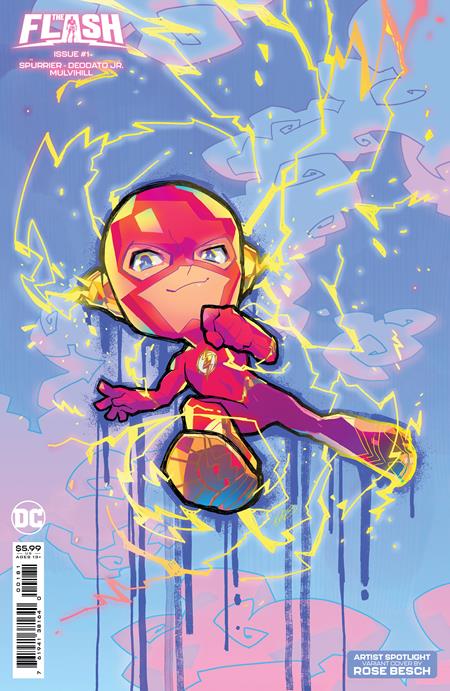 Flash #1 Rose Besch Card Stock Variant (2023)