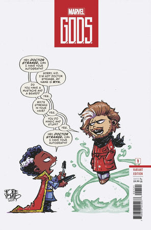 G.O.D.S. #1 Skottie Young Variant (2023)