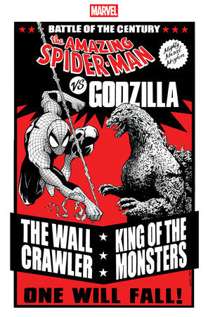 Godzilla vs. Spider-Man #1 Lee Garbett Variant (2025)