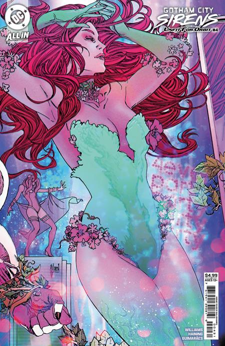 Gotham City Sirens: Unfit for Orbit #3 (of 5) Guillem March Connecting Card Stock Variant (2025)