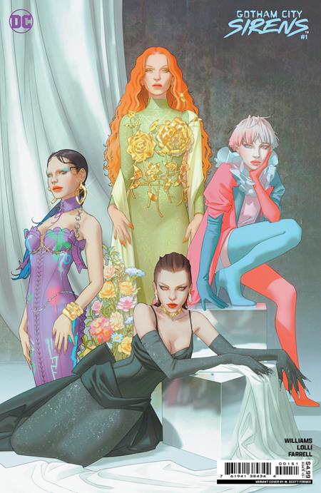 Gotham City Sirens #1 (of 4) Scott Forbes Card Stock Variant (2024)