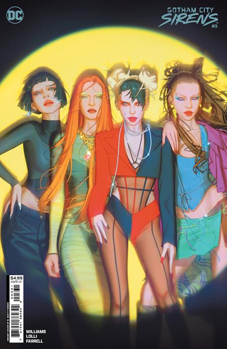 Gotham City Sirens #3 (of 4) Scott Forbes Card Stock Variant (2024)