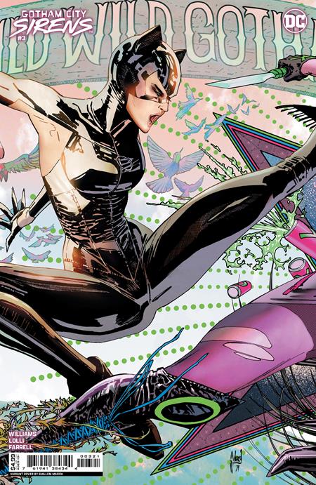 Gotham City Sirens #3 (of 4) Guillem March Connecting Card Stock Variant (2024)