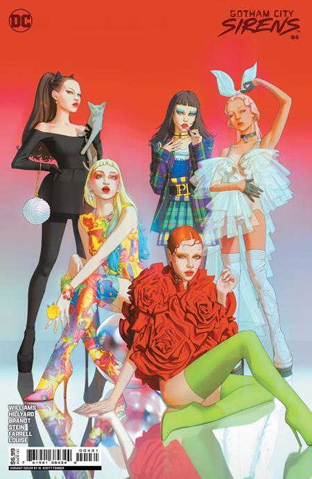Gotham City Sirens #4 (of 4) Scott Forbes Card Stock Variant (2024)