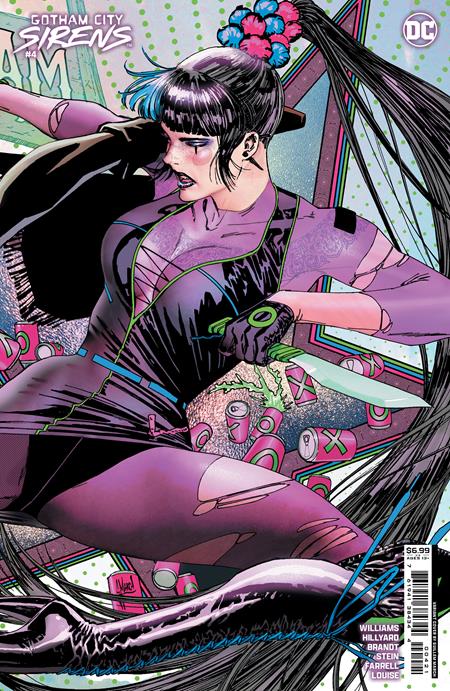 Gotham City Sirens #4 (of 4) Guillem March Card Stock Variant (2024)
