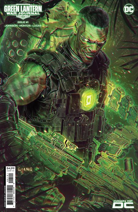 Green Lantern: War Journal #1 John Giang Card Stock Variant (2023)