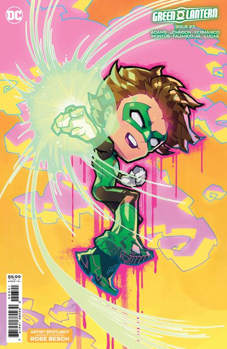Green Lantern #3 Rose Besch Card Stock Variant (2023)