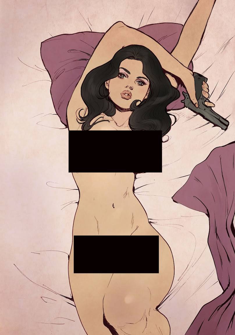 Gun Honey: Collision Course #1 CVR G Jasmin Darnell Nude Variant (2024)