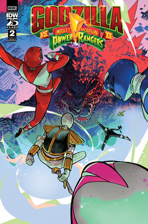 Godzilla vs. Might Morphin Power Rangers II #2 CVR A (2024)