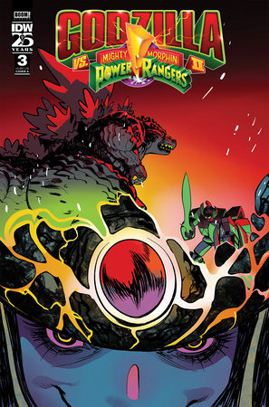 Godzilla vs. Might Morphin Power Rangers II #3 CVR A (2024)