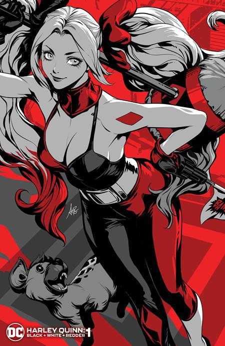 Harley Quinn: Black, White and Redder #1 (of 6) Artgerm Variant (2023)