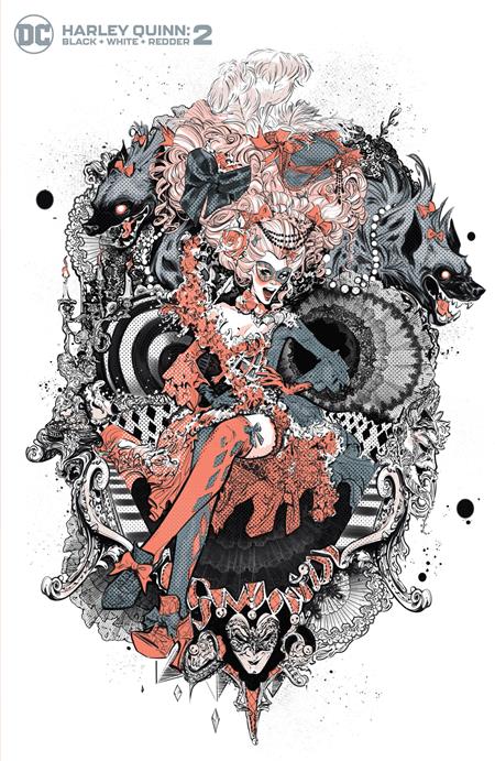 Harley Quinn: Black, White and Redder #2 (of 6) Joelle Jones Variant (2023)