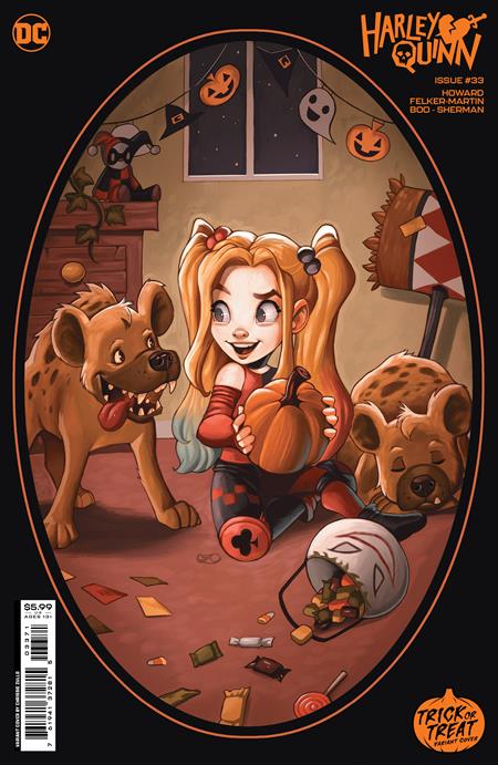 Harley Quinn #33 Trick or Treat Card Stock Variant (2023)