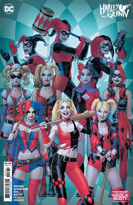 Harley Quinn #43 Nicola Scott Card Stock Variant (2024)