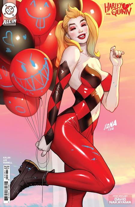 Harley Quinn #46 David Nakayama Artist Spotlight Card Stock Variant (2024)