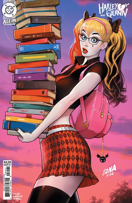 Harley Quinn #50 David Nakayama Card Stock Variant (2025)