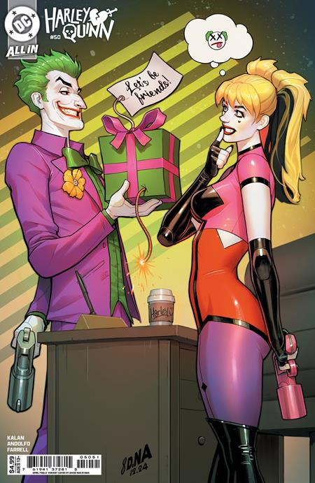 Harley Quinn #50 David Nakayama April Fool's Day Card Stock Variant (2025)