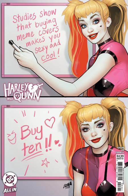 Harley Quinn #53 David Nakayama Card Stock Variant (2025)
