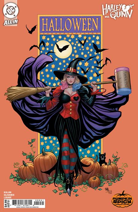 Harley Quinn #55 Frank Cho Card Stock Variant (2025)