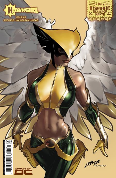 Hawkgirl #3 (of 6) Hispanic Heritage Month Card Stock Variant (2023)