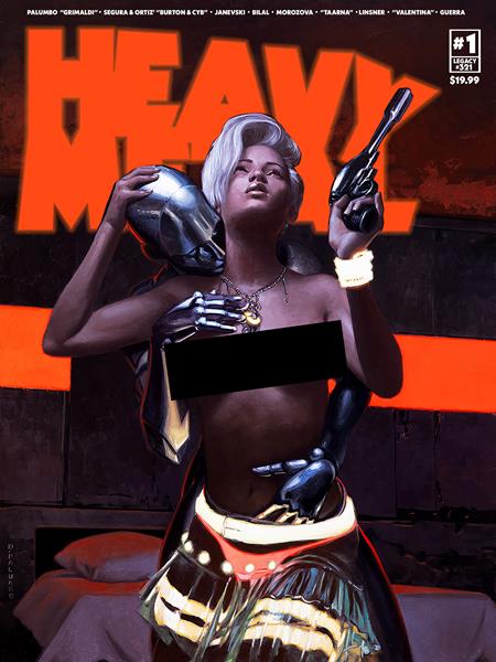 Heavy Metal Magazine #1 David Palumbo Nude Variant (2025)