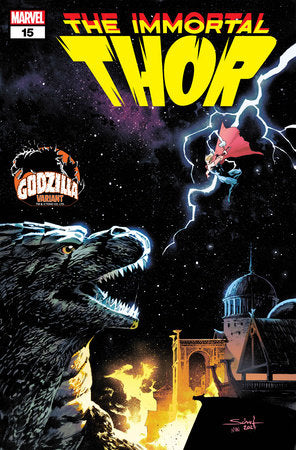 Immortal Thor #15 Jonas Scharf Godzilla Variant (2024)