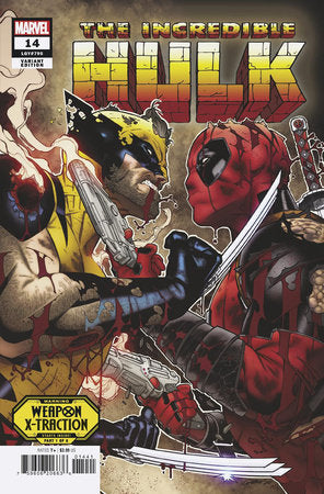 Incredible Hulk #14 Weapon X-Traction Teaser Variant (2024)