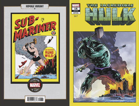 Incredible Hulk #16 Jan Bazaldua Marvel 85th Anniversary Variant (2024)